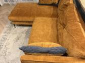 Kairinė kampinė sofa su miegama dalimi - nuotraukos Nr. 2