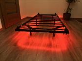 Viengulės lovos 200x90 rėmas su rgb - nuotraukos Nr. 2