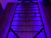 Viengulės lovos 200x90 rėmas su rgb - nuotraukos Nr. 4