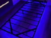 Viengulės lovos 200x90 rėmas su rgb - nuotraukos Nr. 6