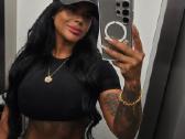 Sexy Latina with tattoos, real photos - nuotraukos Nr. 8