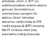 Victor Jl-b77 plokštelių grotuvas - nuotraukos Nr. 21