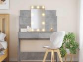 Kosmetinis staliukas su LED vidaxl(837892) - nuotraukos Nr. 3