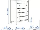 Ikea Hemnes komoda - nuotraukos Nr. 2