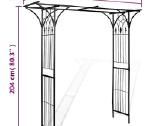 Sodo arka, 200x52x204cm vidaxl(40778) - nuotraukos Nr. 3