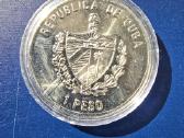 Kuba 1995 1 peso Cu-ni Karibų piratai Blackbeard - nuotraukos Nr. 2