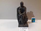 TSRS metalinė Taraso Ševčenkos statulėlė 1963m. - nuotraukos Nr. 2