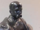 TSRS metalinė Taraso Ševčenkos statulėlė 1963m. - nuotraukos Nr. 3