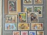 Pašto ženklų albumas su teminiu rinkiniu - Menas - nuotraukos Nr. 5