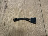 Laidas 4 pin Molex female, Floppy 4pin, 5 cm - nuotraukos Nr. 5