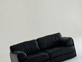Vintažinė odinė De Sede šveicarų gamintojo sofa - nuotraukos Nr. 3