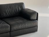 Vintažinė odinė De Sede šveicarų gamintojo sofa - nuotraukos Nr. 7