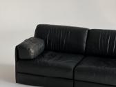 Vintažinė odinė De Sede šveicarų gamintojo sofa - nuotraukos Nr. 8