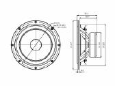 SB Acoustics garsiakalbiai Sb23nrxs45-8 - nuotraukos Nr. 4