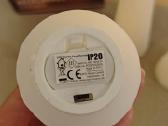 LED baltos parafino žvakės - nuotraukos Nr. 5