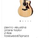Taylor 214ce rosewood/ spruce - nuotraukos Nr. 4