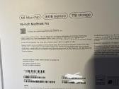 Parduodu MacBook pro m4 max 16,2 36gb/1tb 14cpu - nuotraukos Nr. 4