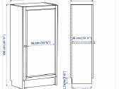 Ikea spintelė 40x30x106 cm - nuotraukos Nr. 7