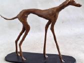 Bronzinės figūros 2vnt. Šuns kurto -28cm - nuotraukos Nr. 14