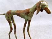Bronzinės figūros 2vnt. Šuns kurto -28cm - nuotraukos Nr. 19