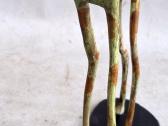 Bronzinės figūros 2vnt. Šuns kurto -28cm - nuotraukos Nr. 20