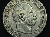 Sidabrinė moneta 5 Markės 1876 B Prūsija Wilhelm - nuotraukos Nr. 6