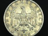 Sidabrinė moneta 2 Reichsmarkės 1926 A Veimaras - nuotraukos Nr. 2