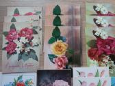 Vintage postcards, tarybiniai atvirukai su kovo 8d - nuotraukos Nr. 2