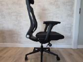 Ergonominė juoda kėdė Trium Hru – su garantija - nuotraukos Nr. 5