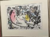Marc Chagall, keturios litografijos. - nuotraukos Nr. 4