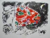 Marc Chagall, keturios litografijos. - nuotraukos Nr. 10