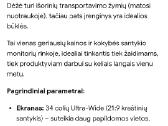 Gigabyte M34wq žaidimų monitorius - nuotraukos Nr. 3