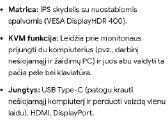 Gigabyte M34wq žaidimų monitorius - nuotraukos Nr. 4