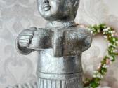 Išskirtinė masyvi sidabrinė mergaitės skulptūra - nuotraukos Nr. 5