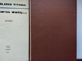 V. Titovas. Per šimtus mirčių. 1969 m. leid. - nuotraukos Nr. 2