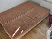 Oranžine sofa lova - nuotraukos Nr. 2