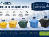 Plastikinės dėžės smėlio/druskos mišiniui žiemai - nuotraukos Nr. 2