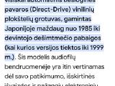 Denon Dp-47f plokštelių grotuvas - nuotraukos Nr. 15