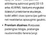 Denon Dp-47f plokštelių grotuvas - nuotraukos Nr. 17