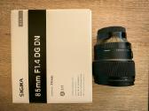 Sigma 85mm Art, F1.4 Dg Dn (Sony mount) - nuotraukos Nr. 2