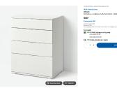 Vihals Komoda su 4 stalčiais - nuotraukos Nr. 2