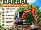 Mini ekskavatoriaus paslaugos - nuotraukos Nr. 2