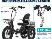 Triratis elektrinis dviratis Motiro M43 fat - nuotraukos Nr. 13