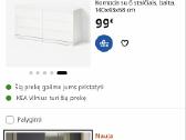 Ikea baltos Komodos - nuotraukos Nr. 2