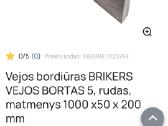 Vejos bordiūras Brikers, 43 vnt - nuotraukos Nr. 4