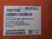 Gigabyte Eagle Oc Rtx 4080 16 GB Gddr6x 256bit - nuotraukos Nr. 2