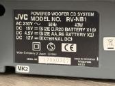 JVC Rv-nb1 Mk2 Boomblaster su žemadažniais šonuose - nuotraukos Nr. 7