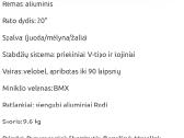 Vaikiškas dviratis 4kids Blaze 20" - nuotraukos Nr. 5