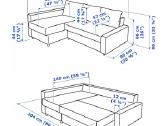 Friheten kampinė sofa-lova su krėslais - nuotraukos Nr. 3