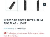 Už puse kainos naujas Nitecore galingas žibintuvas - nuotraukos Nr. 13